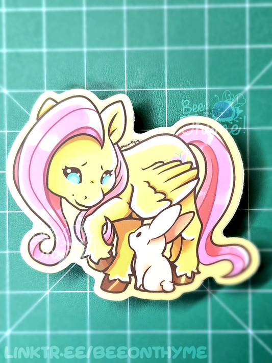 Shy Pony Vinyl Sticker