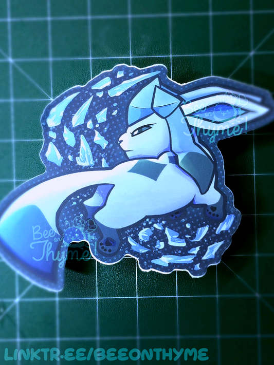 Ice Mon Vinyl Sticker