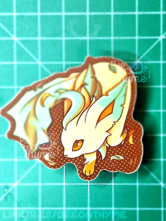 Grass Mon Vinyl Sticker