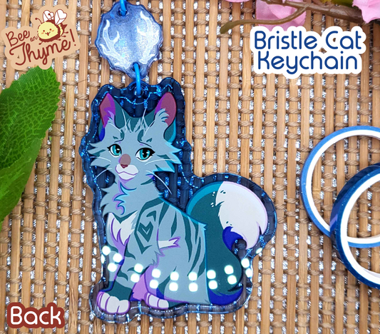 Battle Cats: Bristle Cat Dangle Keychain