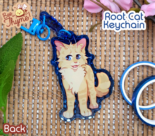 Battle Cats: Root Cat Dangle Keychain