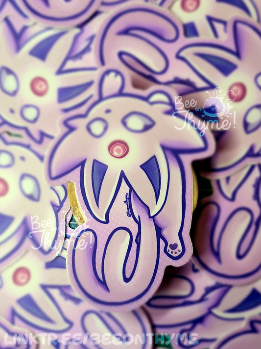 Psychic Mon Vinyl Sticker
