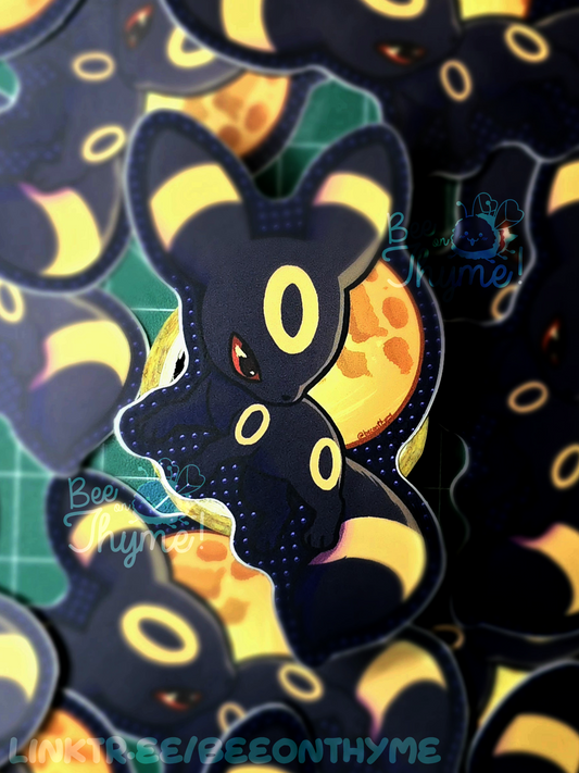 Dark Mon Vinyl Sticker