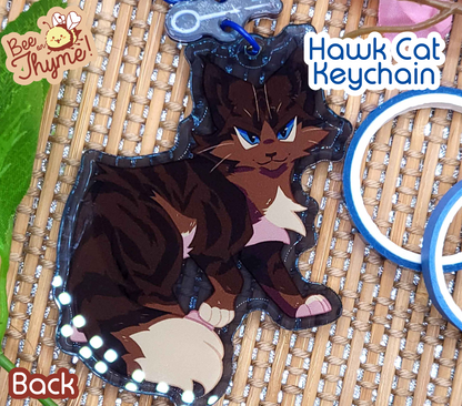 Battle Cats: Hawk Cat Dangle Keychain