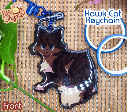 Battle Cats: Hawk Cat Dangle Keychain